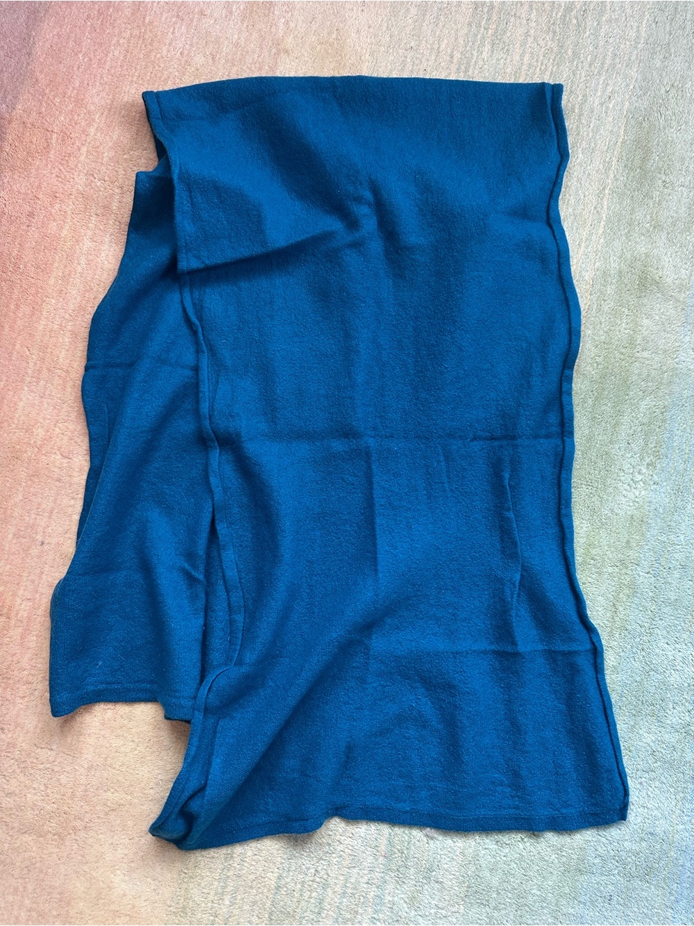 Gorgeous blue/teal Cashmere Scarf